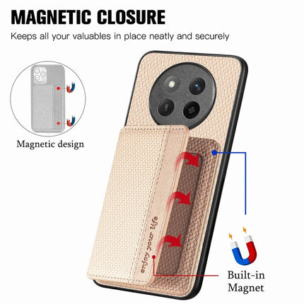 For Honor X60 Pro 5G / Magic7 Lite 5G / X9c 5G Case RFID Blocking Card Holder Leather+PC+TPU Phone Cover