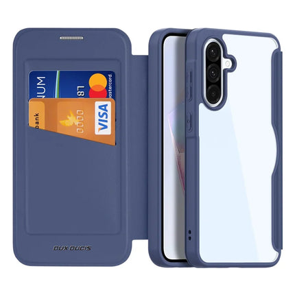 For Samsung Galaxy A36 5G / A56 5G Leather Case DUX DUCIS Skin X Pro Series Stand Cover Compatible with MagSafe