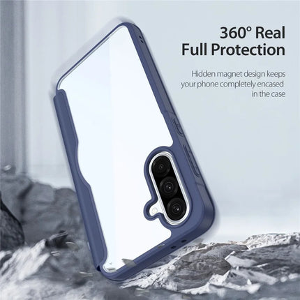 For Samsung Galaxy A36 5G / A56 5G Leather Case DUX DUCIS Skin X Pro Series Stand Cover Compatible with MagSafe