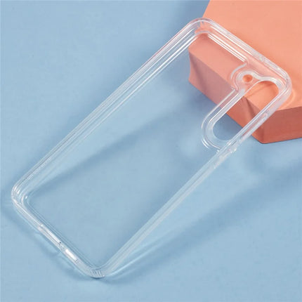 For Samsung Galaxy S23 Case HD Clear Soft TPU Phone Back Cover Airbag Protection