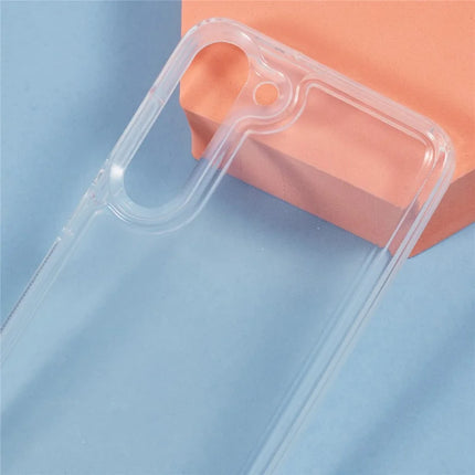 For Samsung Galaxy S23 Case HD Clear Soft TPU Phone Back Cover Airbag Protection