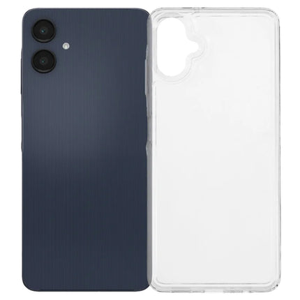 For Samsung Galaxy A06 Case HD Clear Soft TPU Phone Back Cover Airbag Protection