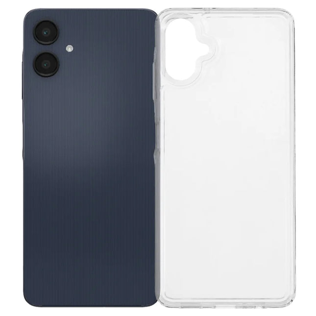 For Samsung Galaxy A06 Case HD Clear Soft TPU Phone Back Cover Airbag Protection