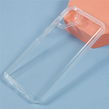 For Samsung Galaxy A06 Case HD Clear Soft TPU Phone Back Cover Airbag Protection