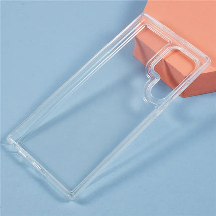 For Samsung Galaxy S22 Ultra 5G Case HD Clear Soft TPU Phone Back Cover Airbag Protection
