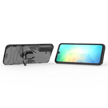 For Samsung Galaxy A26 5G Case PC+TPU Protective Phone Cover with Ring Kickstand
