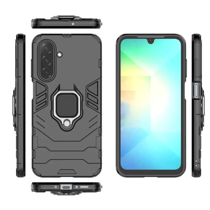 For Samsung Galaxy A26 5G Case PC+TPU Protective Phone Cover with Ring Kickstand
