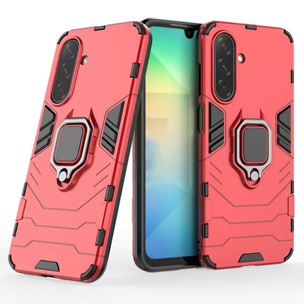 For Samsung Galaxy A26 5G Case PC+TPU Protective Phone Cover with Ring Kickstand