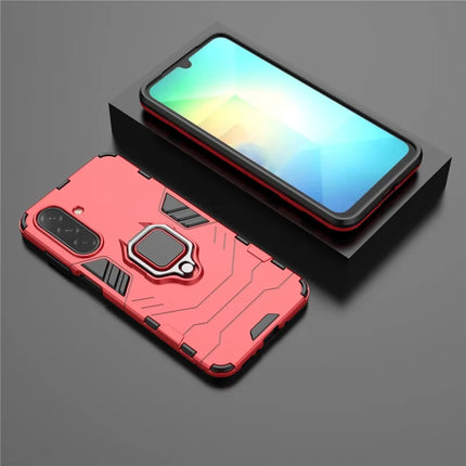 For Samsung Galaxy A26 5G Case PC+TPU Protective Phone Cover with Ring Kickstand