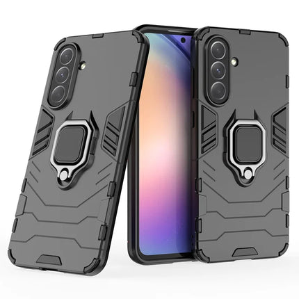 For Samsung Galaxy A36 5G Case PC+TPU Protective Phone Cover with Ring Kickstand