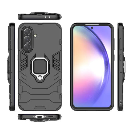For Samsung Galaxy A36 5G Case PC+TPU Protective Phone Cover with Ring Kickstand