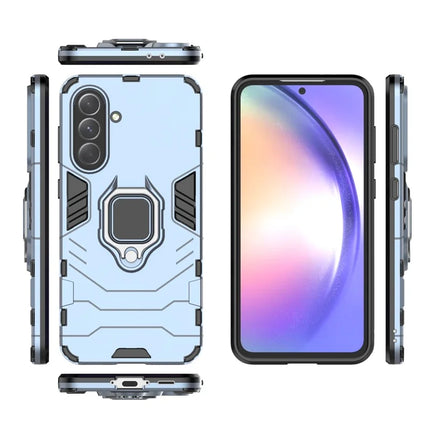 For Samsung Galaxy A36 5G Case PC+TPU Protective Phone Cover with Ring Kickstand