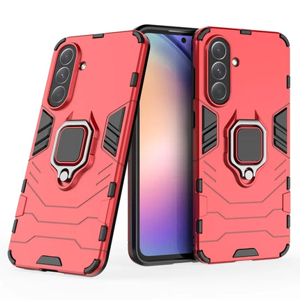For Samsung Galaxy A36 5G Case PC+TPU Protective Phone Cover with Ring Kickstand