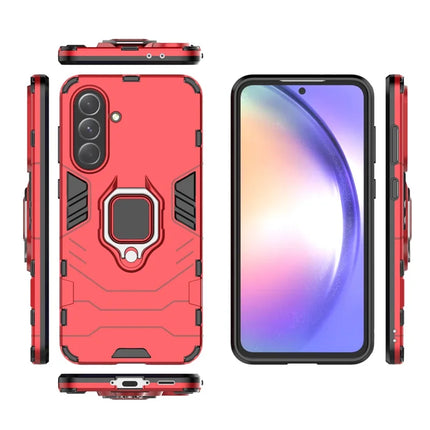 For Samsung Galaxy A36 5G Case PC+TPU Protective Phone Cover with Ring Kickstand