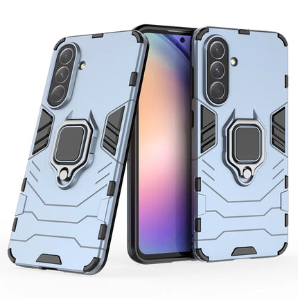 For Samsung Galaxy A56 5G Case PC+TPU Protective Phone Cover with Ring Kickstand