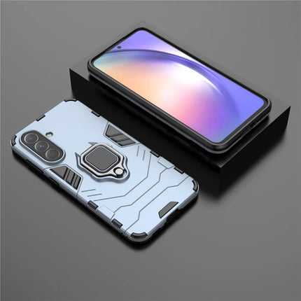For Samsung Galaxy A56 5G Case PC+TPU Protective Phone Cover with Ring Kickstand