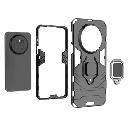 For Huawei Mate 70 Case PC+TPU Protective Phone Cover with Ring Kickstand