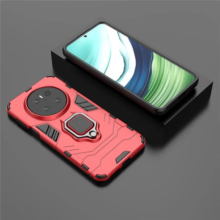 For Huawei Mate 70 Case PC+TPU Protective Phone Cover with Ring Kickstand
