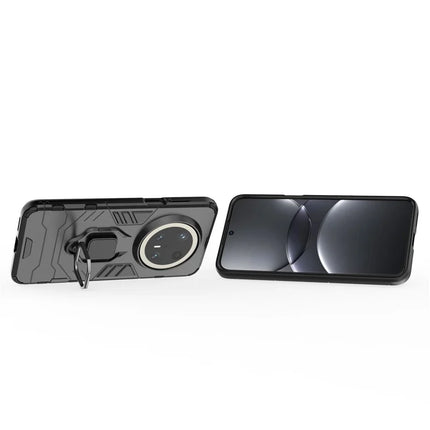 For Huawei Mate 70 Pro+ / 70 Pro Case PC+TPU Protective Phone Cover with Ring Kickstand