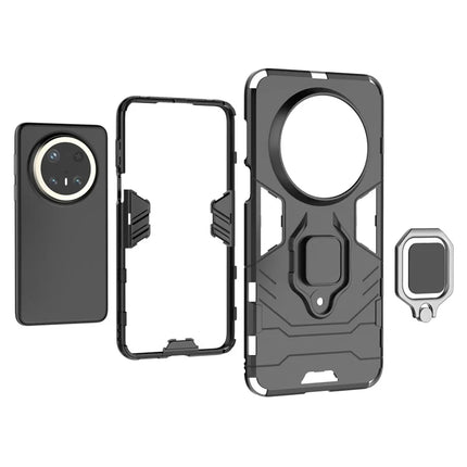 For Huawei Mate 70 Pro+ / 70 Pro Case PC+TPU Protective Phone Cover with Ring Kickstand