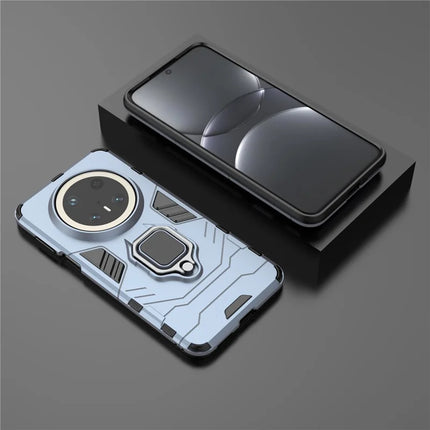 For Huawei Mate 70 Pro+ / 70 Pro Case PC+TPU Protective Phone Cover with Ring Kickstand