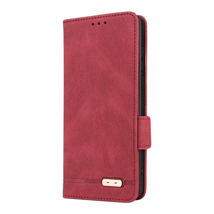 For OnePlus 13 Case Leather Wallet Flip Phone Cover with Hardware Decor