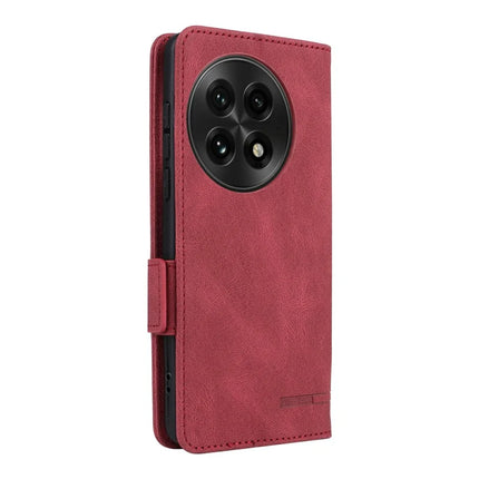 For OnePlus 13 Case Leather Wallet Flip Phone Cover with Hardware Decor