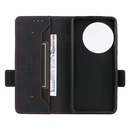 For OnePlus 13 Case Leather Wallet Flip Phone Cover with Hardware Decor