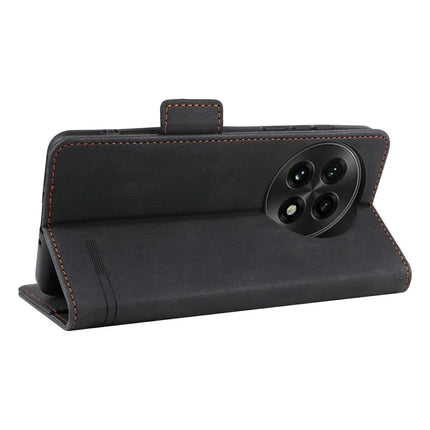 For OnePlus 13 Case Leather Wallet Flip Phone Cover with Hardware Decor