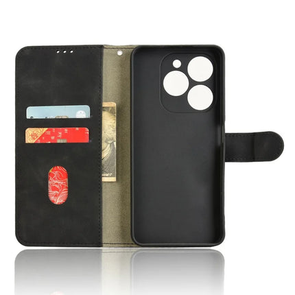 For Blackview Shark 9 5G Leather Case Skin-Feel Anti-Drop Wallet Flip Phone Cover