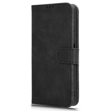 For Blackview Shark 9 5G Leather Case Skin-Feel Anti-Drop Wallet Flip Phone Cover