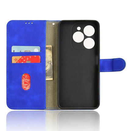 For Blackview Shark 9 5G Leather Case Skin-Feel Anti-Drop Wallet Flip Phone Cover