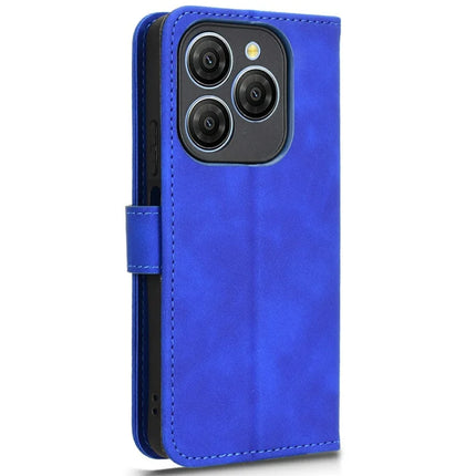 For Blackview Shark 9 5G Leather Case Skin-Feel Anti-Drop Wallet Flip Phone Cover