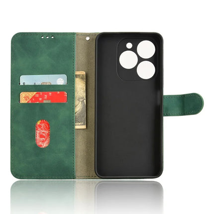 For Blackview Shark 9 5G Leather Case Skin-Feel Anti-Drop Wallet Flip Phone Cover