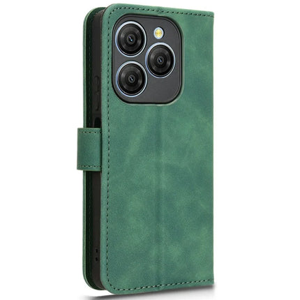 For Blackview Shark 9 5G Leather Case Skin-Feel Anti-Drop Wallet Flip Phone Cover