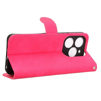 For Blackview Shark 9 5G Leather Case Skin-Feel Anti-Drop Wallet Flip Phone Cover