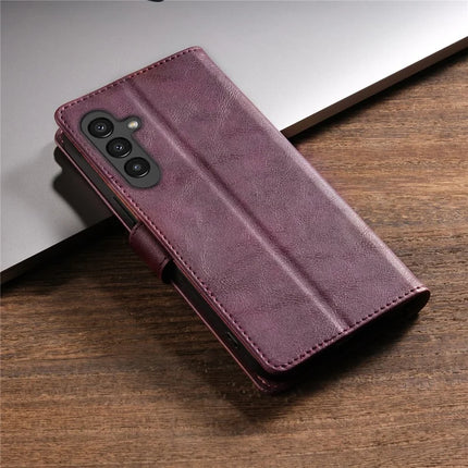 N.BEKUS CSJ-001 For 	Samsung Galaxy A56 5G Stand Case PU Leather Wallet Phone Cover