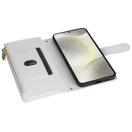 For Samsung Galaxy A16 5G  /  4G Case Rhombus Stitching Leather Wallet Phone Cover with Long  /  Short Strap