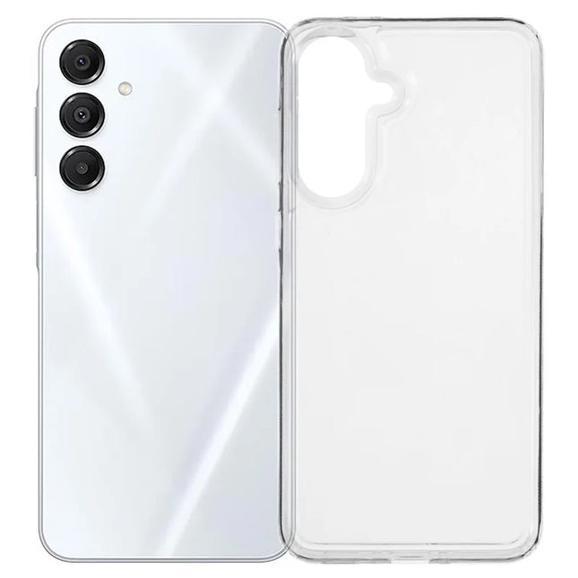 For Samsung Galaxy A55 5G Case HD Clear Soft TPU Phone Back Cover Airbag Protection