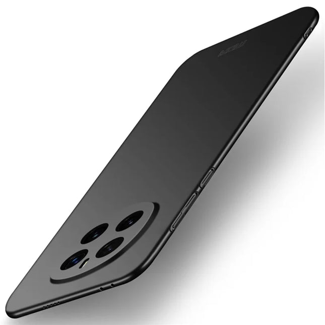 For Honor Magic7 5G Phone Case MOFI Shield Matte Series Ultra Slim PC Protective Cover - Black