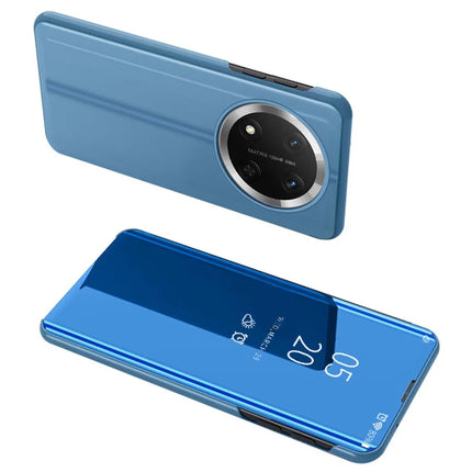 For Honor Magic7 Lite 5G / X9c 5G / X60 Pro 5G Case View Window Stand Leather Flip Phone Cover - Blue