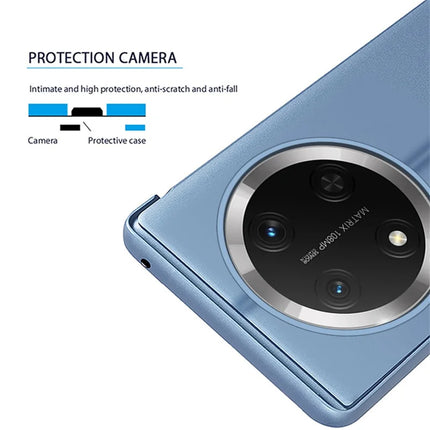 For Honor Magic7 Lite 5G / X9c 5G / X60 Pro 5G Case View Window Stand Leather Flip Phone Cover