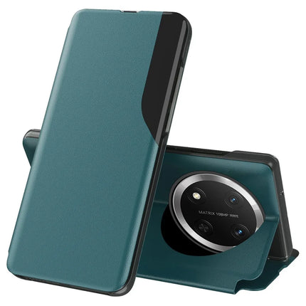 For Honor Magic7 Lite 5G / X9c 5G / X60 Pro 5G Case Stand Full Protection Leather Phone Cover - Green