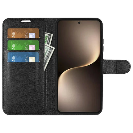 For Honor Magic7 5G Case Litchi Texture Shockproof Leather Wallet Phone Cover