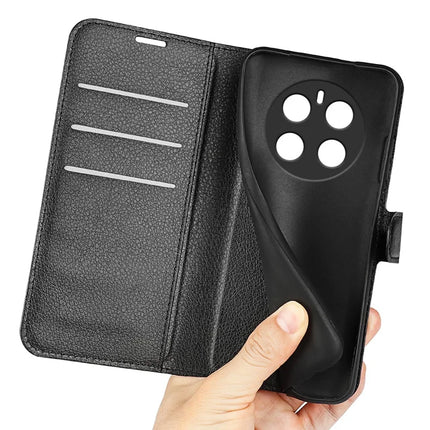 For Honor Magic7 5G Case Litchi Texture Shockproof Leather Wallet Phone Cover