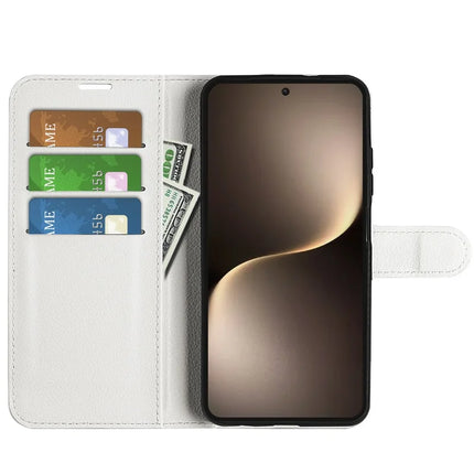 For Honor Magic7 5G Case Litchi Texture Shockproof Leather Wallet Phone Cover