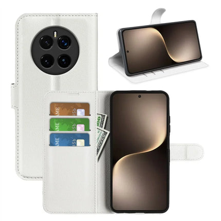 For Honor Magic7 5G Case Litchi Texture Shockproof Leather Wallet Phone Cover