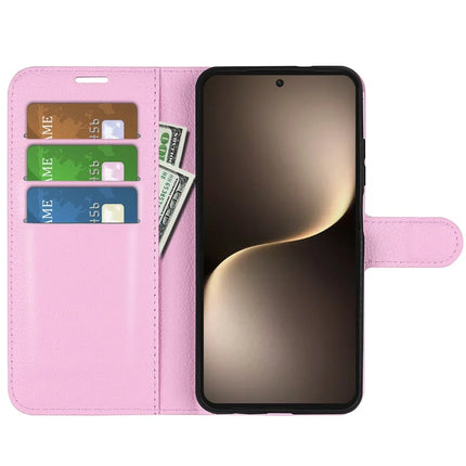 For Honor Magic7 5G Case Litchi Texture Shockproof Leather Wallet Phone Cover