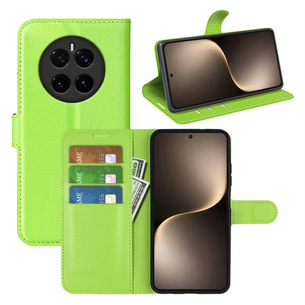 For Honor Magic7 5G Case Litchi Texture Shockproof Leather Wallet Phone Cover