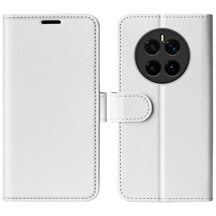 For Honor Magic7 5G Wallet Case Crazy Horse Texture Stand Leather Phone Cover - White